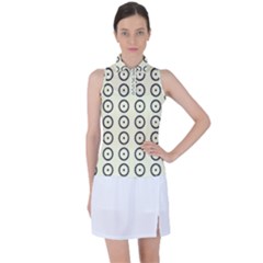 Sharp Circles Women s Sleeveless Polo T-shirt by ConteMonfrey