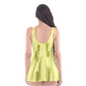 Yellow Pineapple Skater Dress Swimsuit View2