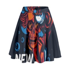 Make Devil Discovery  High Waist Skirt by Saikumar