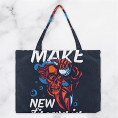 Make Devil Discovery  Medium Tote Bag by Saikumar