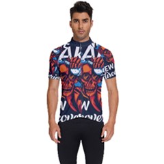 Make Devil Discovery  Men s Short Sleeve Cycling Jersey by Saikumar