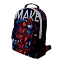 Make devil discovery  Flap Pocket Backpack (Large) View1