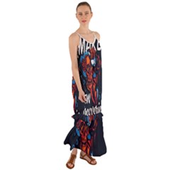 Make Devil Discovery  Cami Maxi Ruffle Chiffon Dress by Saikumar