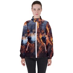 Be Dare For Everything Women s High Neck Windbreaker by Saikumar