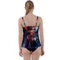 Be fearless Twist Front Tankini Set View2