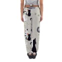 Cute Cat Seamless Pattern Women s Jogger Sweatpants View2