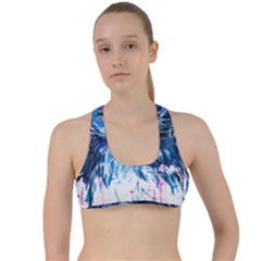 Cat Criss Cross Racerback Sports Bra by saad11