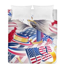 United States Of America Usa  Images Independence Day Duvet Cover Double Side (full/ Double Size) by Ket1n9