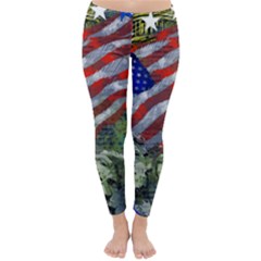 Usa United States Of America Images Independence Day Classic Winter Leggings by Ket1n9