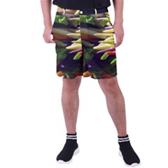 Bright Peppers Men s Pocket Shorts by Ket1n9