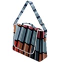 Shingle Roof Shingles Roofing Tile Box Up Messenger Bag View1