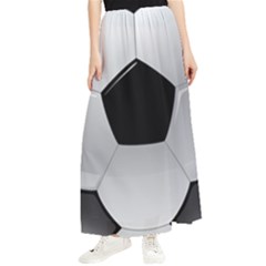 Soccer Ball Maxi Chiffon Skirt by Ket1n9