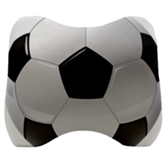 Soccer Ball Velour Head Support Cushion by Ket1n9