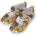 Cats Cute Kitty Kitties Kitten Kids  Velcro Strap Shoes View2