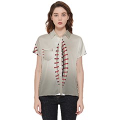 Baseball Short Sleeve Pocket Shirt by Ket1n9