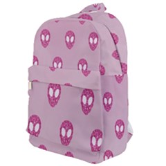 Alien Pattern Pink Classic Backpack by Ket1n9