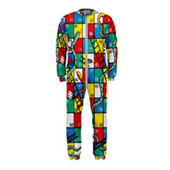 Snakes And Ladders Onepiece Jumpsuit (kids) by Ket1n9