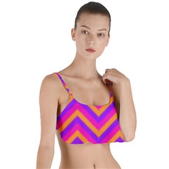 Chevron Layered Top Bikini Top  by Ket1n9