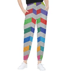 Charming Chevrons Quilt Women s Tapered Pants by Ket1n9