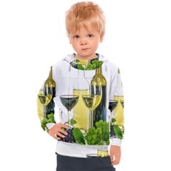 White Wine Red Wine The Bottle Kids  Hooded Pullover by Ket1n9