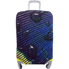 Peacock Feather Retina Mac Luggage Cover (large) by Ket1n9