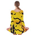 Halloween Night Terrors Long Sleeve Velvet Skater Dress View2