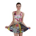 Graffiti Mural Street Art Painting Mini Skirt View1