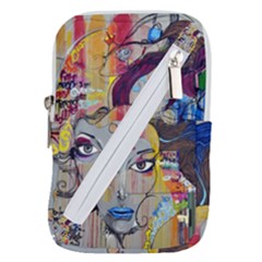 Graffiti Mural Street Art Painting Belt Pouch Bag (large) by Ket1n9