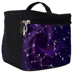 Realistic Night Sky Poster With Constellations Make Up Travel Bag (big) by Ket1n9