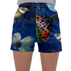 Marine Fishes Sleepwear Shorts by Ket1n9