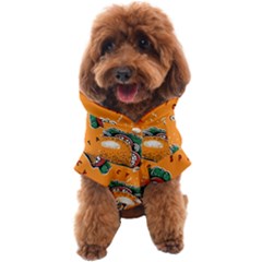 Seamless Pattern With Taco Dog Coat by Ket1n9