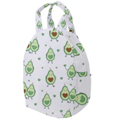 Cute Seamless Pattern With Avocado Lovers Travel Backpack by Ket1n9