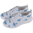 Seamless Pattern With Cute Sharks Hearts Men s Lightweight Sports Shoes View2