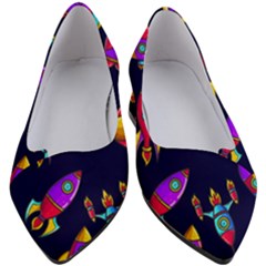 Space Patterns Women s Block Heels  by Hannah976