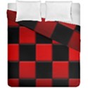 Black And Red Backgrounds- Duvet Cover Double Side (California King Size) View1