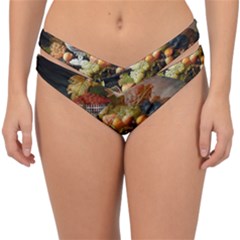 Abundance Of Fruit Severin Roesen Double Strap Halter Bikini Bottoms by Hannah976