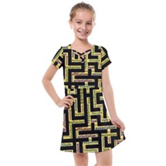 Mindset Stimulus Response Emotion Kids  Cross Web Dress by Paksenen