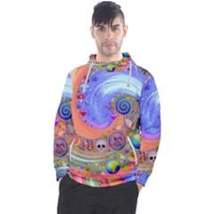 Swirl Vortex Emoji Cyclone Motion Men s Pullover Hoodie by Paksenen