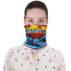 Vaccination Summer Face Covering Bandana (adult) by Cendanart