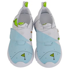 Astronaut Spaceship Kids  Velcro No Lace Shoes by Bedest