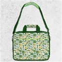 Green Brazil Country Foodball Shirts Flags Pattern 13  Shoulder Laptop Bag  View1