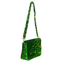 Cannabis Green Marijuana Badges With Marijuana Leaves Shoulder Bag With Back Zipper by CoolDesigns