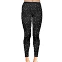 Indigo Star Heart in Night Sky Space Inside Out Leggings View3