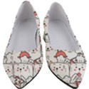 Cute Cat Chef Cooking Seamless Pattern Cartoon Women s Block Heels  View1