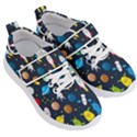 Big Set Cute Astronauts Space Planets Stars Aliens Rockets Ufo Constellations Satellite Moon Rover V Kids  Velcro Strap Shoes View3