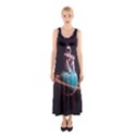 Stuck On Saturn Astronaut Planet Space Sleeveless Maxi Dress View1