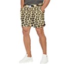 Leopard Print Men s Runner Shorts View3