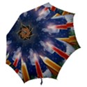 Christmas Lighting Candles Hook Handle Umbrellas (Large) View2