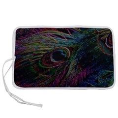 Peacock Feather Paradise Pen Storage Case (m) by Cendanart