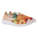 Fruit Pattern Apple Abstract Food Women s Slip On Sneakers View3